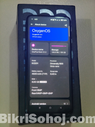 One Plus Nord CE 2 5G
